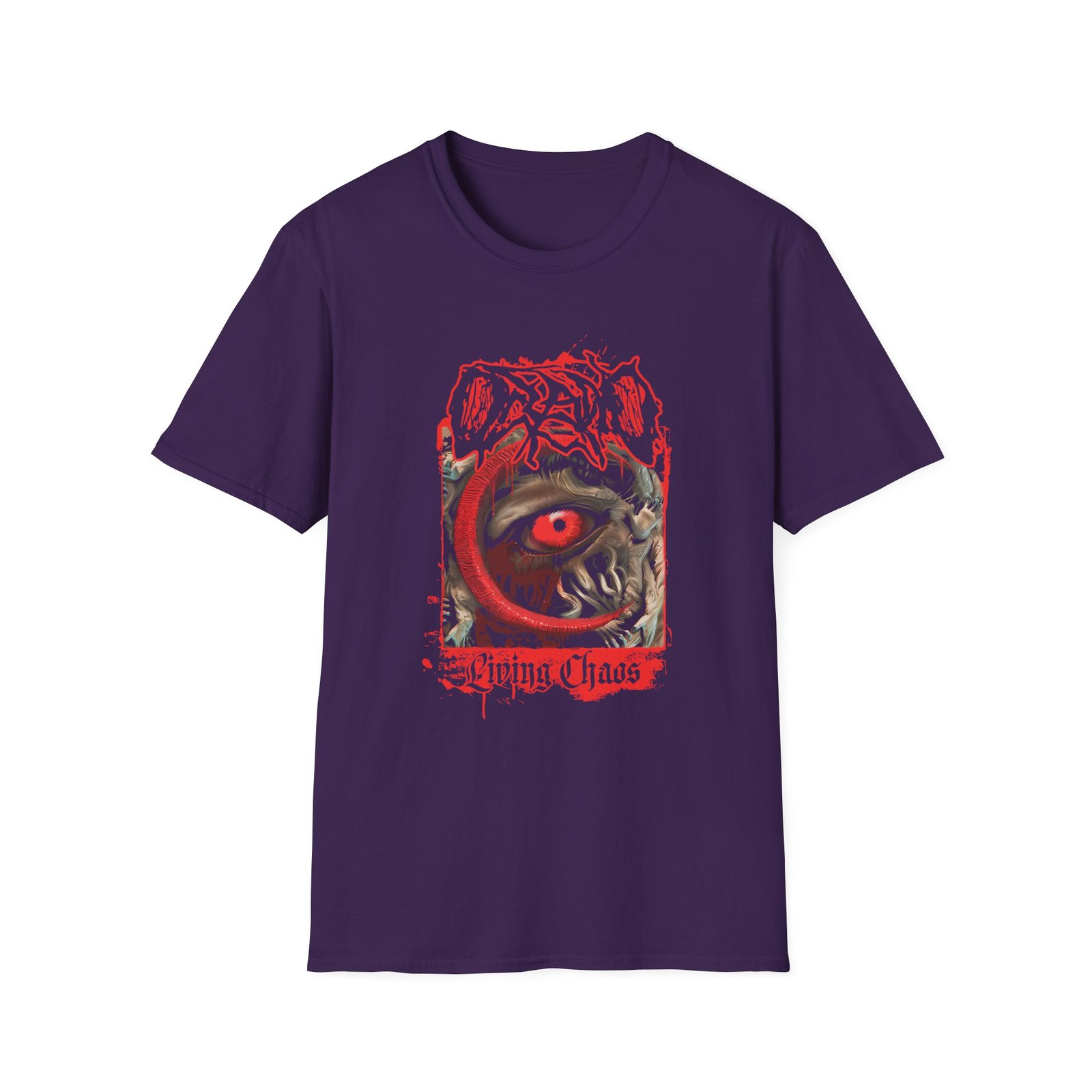 Oceano Living Chaos Album Art Unisex Softstyle T-Shirt