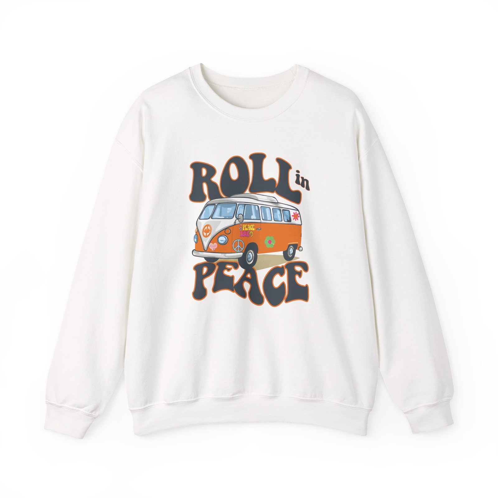 KBK Roll in Peace Unisex Heavy Blend™ Crewneck Sweatshirt