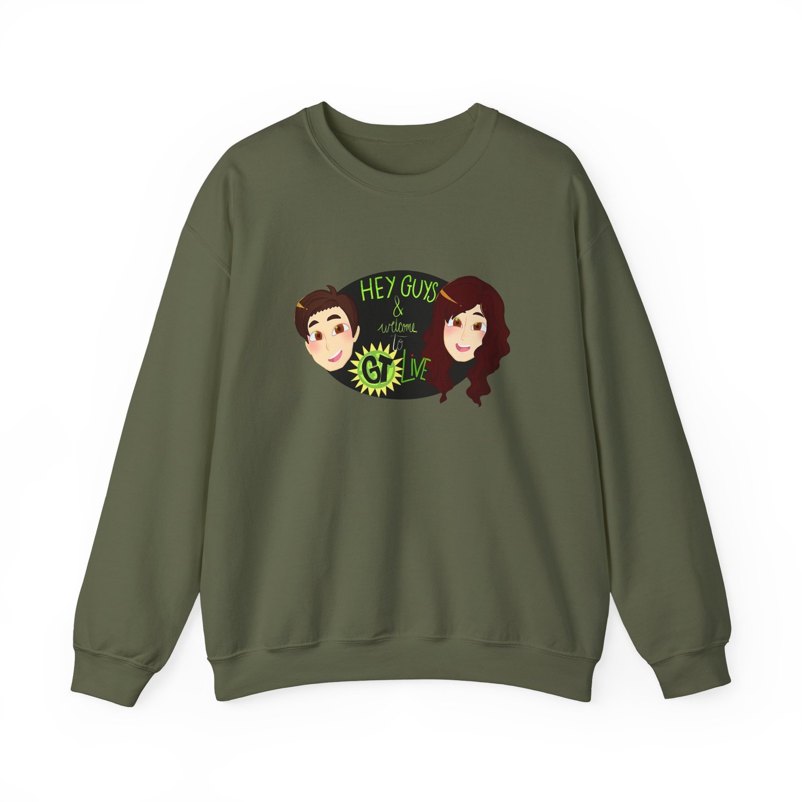 Matpat Game Theory Live Unisex Heavy Blend™ Crewneck Sweatshirt