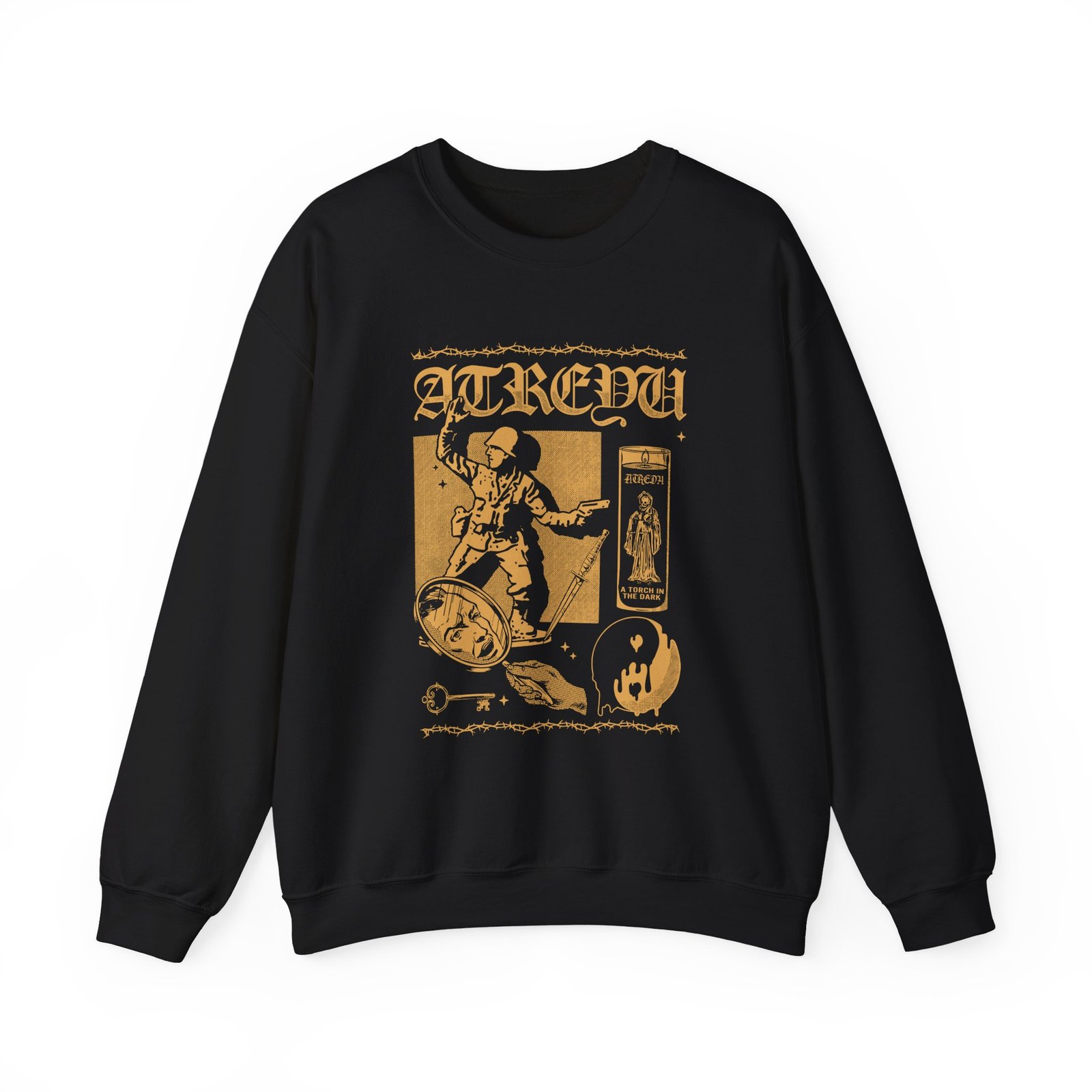 Atreyu Atitd Torch Light Unisex Heavy Blend™ Crewneck Sweatshirt