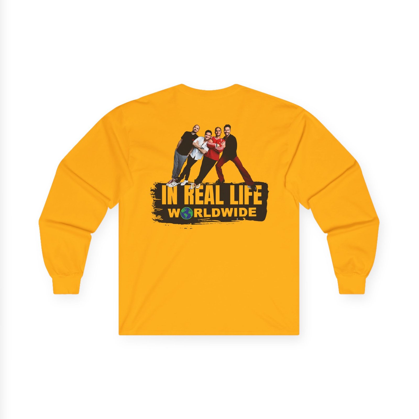 Big Time Rush Btr in Real Life Worldwide Unisex Ultra Cotton Long Sleeve Tee