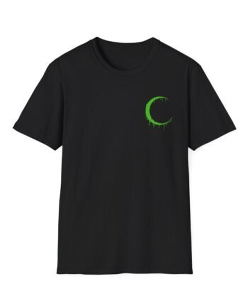 Oceano Alien Green Moon Unisex Softstyle T-Shirt