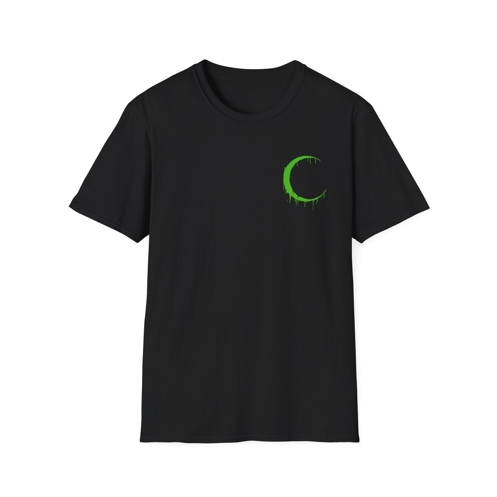 Oceano Alien Green Moon Unisex Softstyle T-Shirt