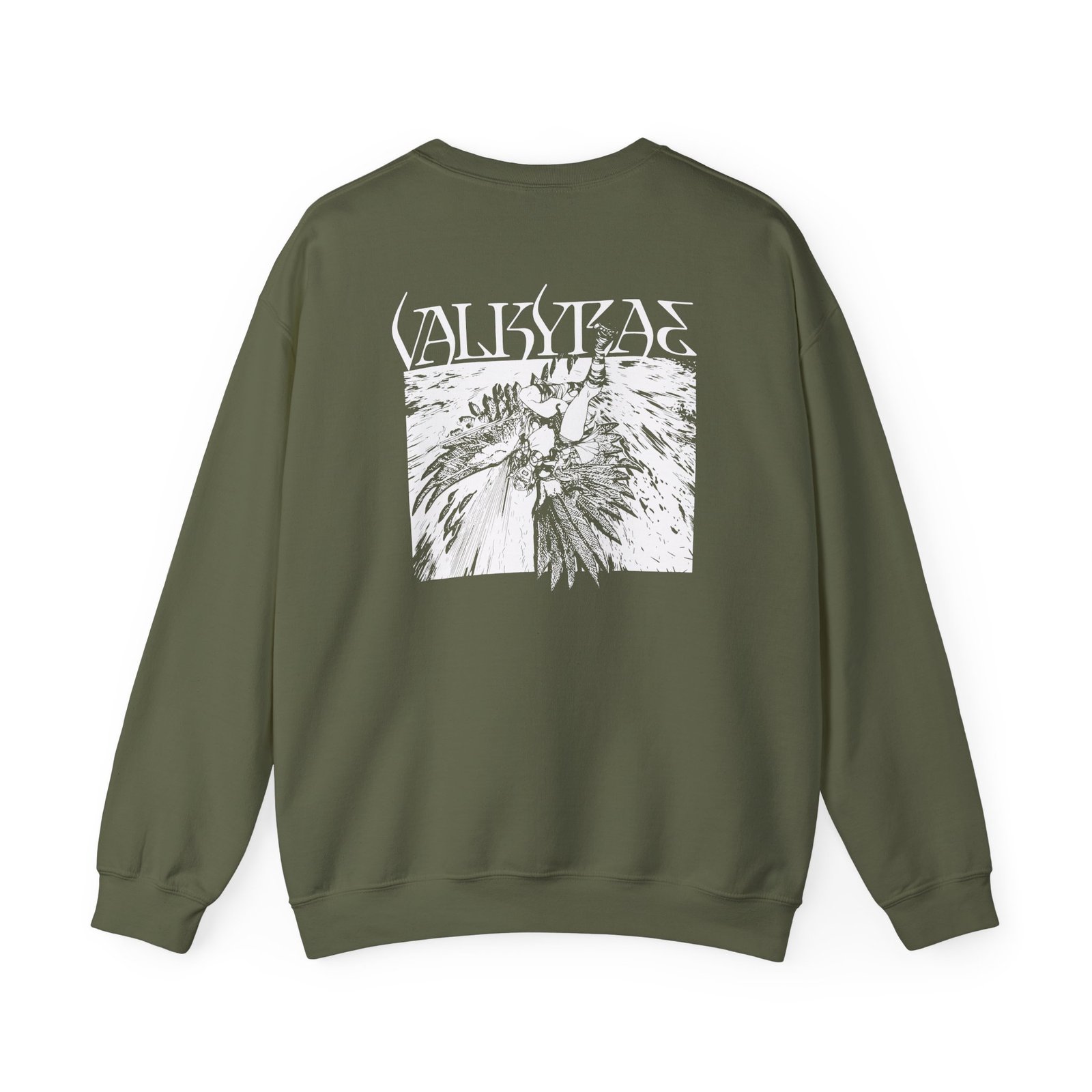 Valkyrae Vintage Skyfall Unisex Heavy Blend™ Crewneck Sweatshirt