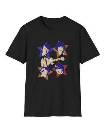 The Monkees Stars Unisex Softstyle T-Shirt