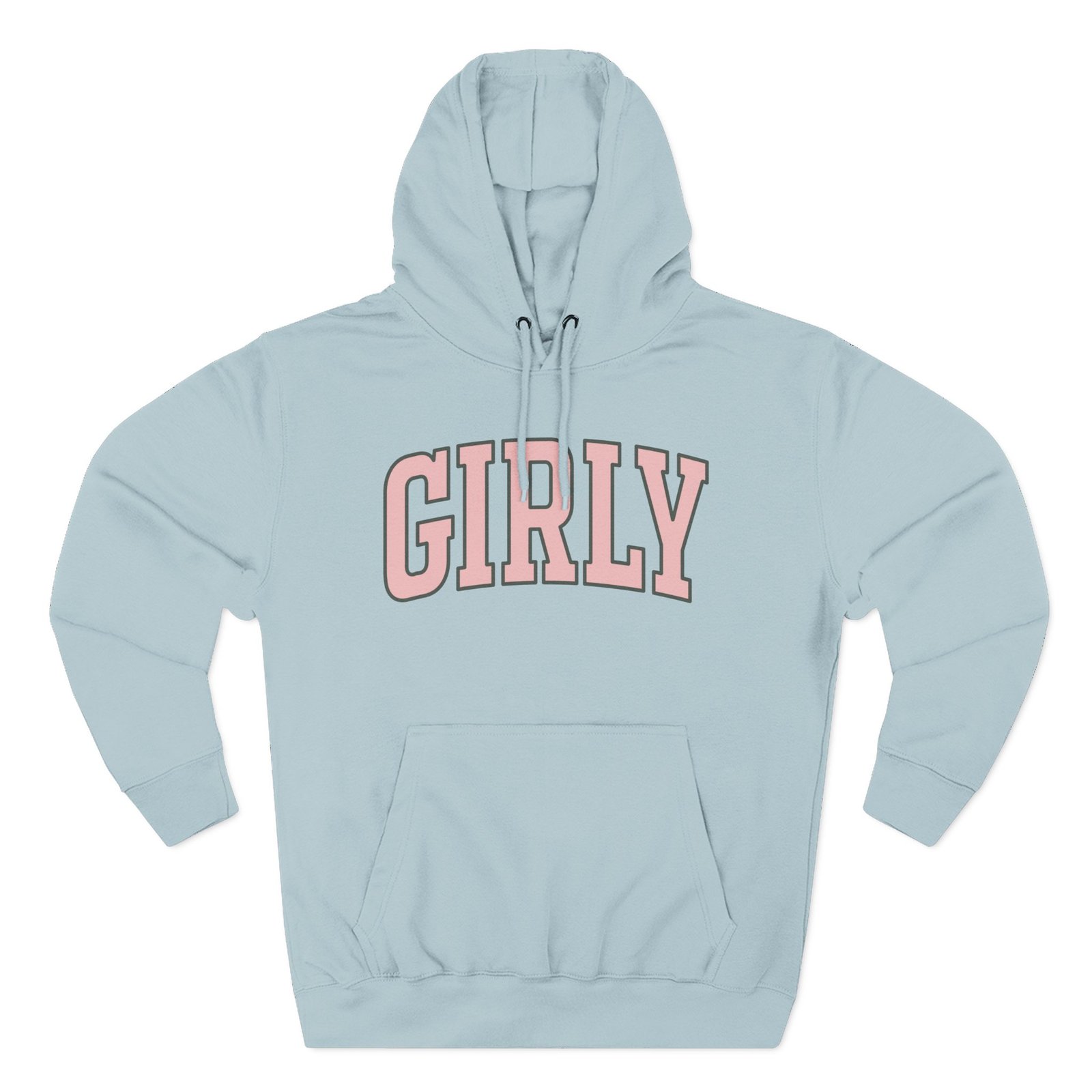 The Toast Girly Three-Panel Fleece Hoodie