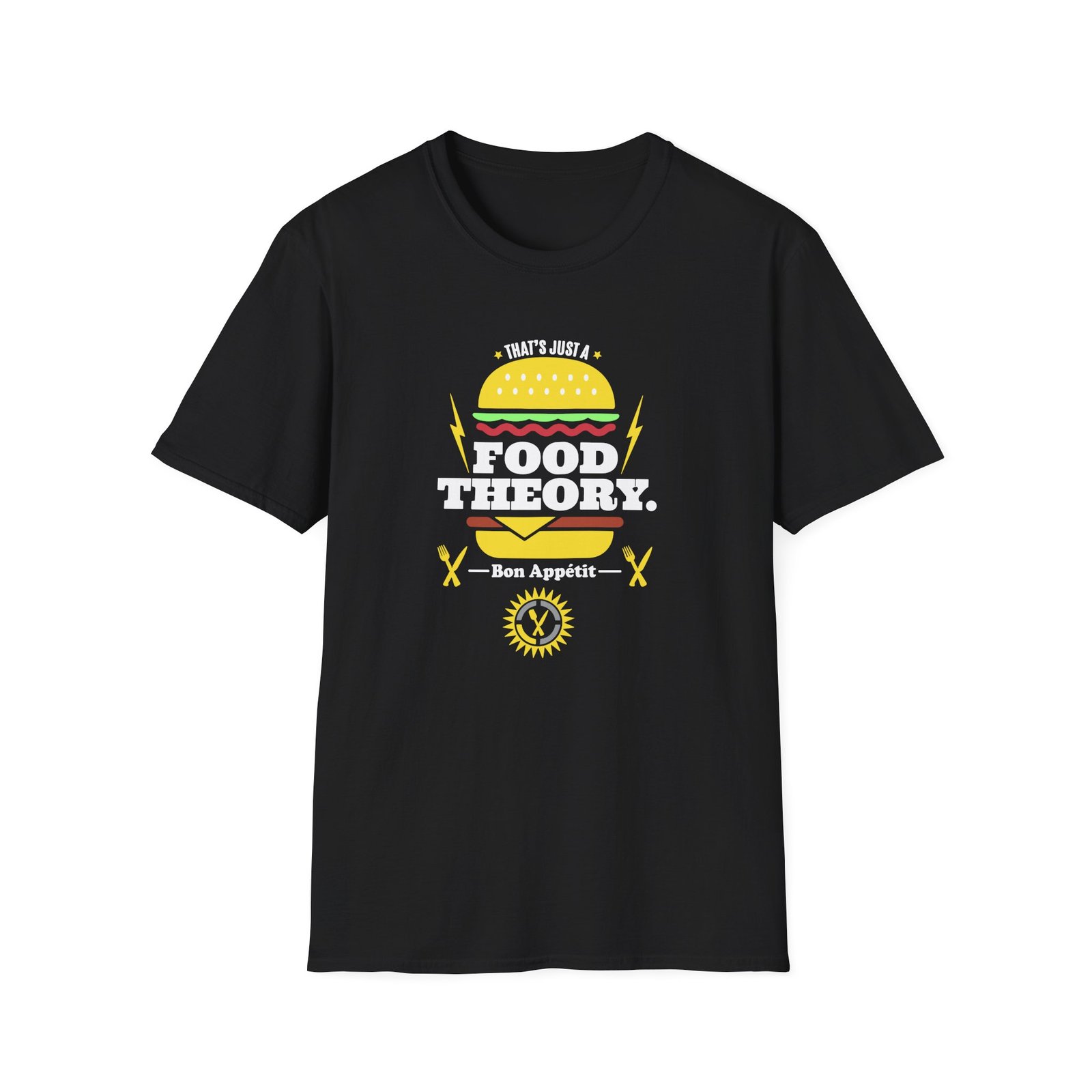 Matpat Game Theory Food Theory Flaming Hot Unisex Softstyle T-Shirt