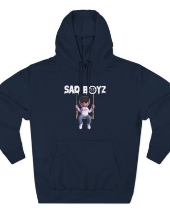Sad Boyz Three-Panel Fleece Hoodie