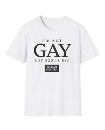 Dorian Electra My Pronouns Are It's Not That Hard Unisex Softstyle T-Shirt